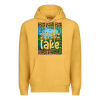 Mustard what happens at the lake stays at the lake air freshener Premium Hoodie - HRA Design Shop