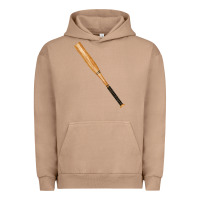Pigment Burro wooden softball bat Urban Hoodie - FaDigitalArtStudio