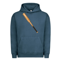 Pigment Midnight Navy wooden softball bat Urban Hoodie - FaDigitalArtStudio