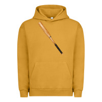 Pigment Peanut Butter wooden softball bat Urban Hoodie - FaDigitalArtStudio