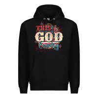 Black This is god country 4th of july Premium Hoodie - CowGirlArtShop