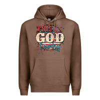 Chestnut This is god country 4th of july Premium Hoodie - CowGirlArtShop