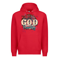 Red This is god country 4th of july Premium Hoodie - CowGirlArtShop