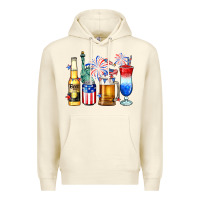 Sandshell 4th of July American drinks Premium Hoodie - Neo Western