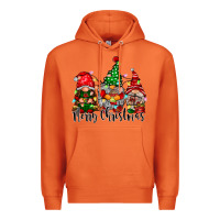 Carrot merry christmas gnomes Premium Hoodie - CowhideDigitalArt