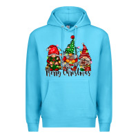 Merry Christmas Gnomes Premium Hoodie | Teevron