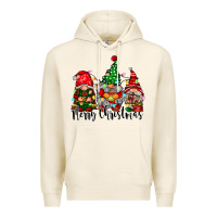 Tofu merry christmas gnomes Premium Hoodie - CowhideDigitalArt