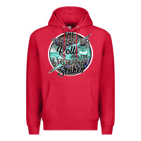 Cardinal the thunder rolls and the lightnin strikes Premium Hoodie - SublimationCraftShop