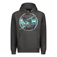 Charcoal Heather the thunder rolls and the lightnin strikes Premium Hoodie - SublimationCraftShop