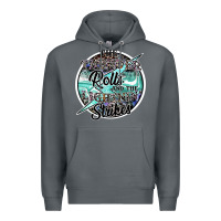 Rock the thunder rolls and the lightnin strikes Premium Hoodie - SublimationCraftShop