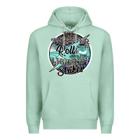 Seafoam the thunder rolls and the lightnin strikes Premium Hoodie - SublimationCraftShop