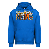 Cobalt western daisies mama Urban Hoodie - HRA Design Shop