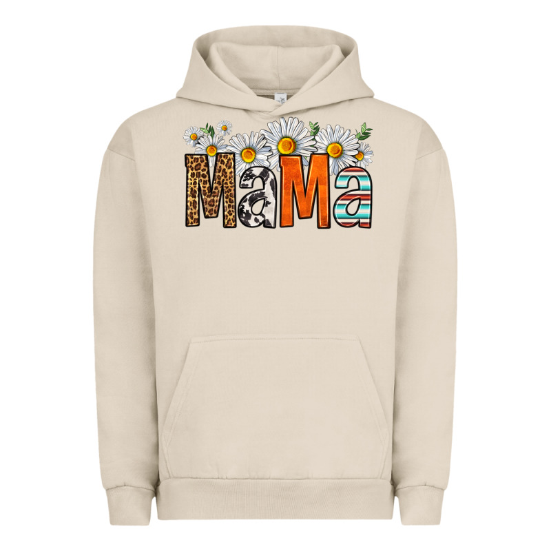 Western Daisies Mama Urban Hoodie by HRA Design Shop | Teevron