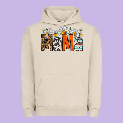 Western Daisies Mama Urban Hoodie Designed By Hra Design Shop