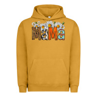 Pigment Peanut Butter western daisies mama Urban Hoodie - HRA Design Shop