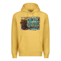 Antique Gold the world needs more cowgirls Premium Hoodie - SublimationCraftShop
