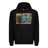 Black the world needs more cowgirls Premium Hoodie - SublimationCraftShop