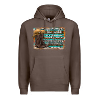 Coffee the world needs more cowgirls Premium Hoodie - SublimationCraftShop