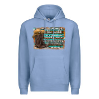Colony Blue the world needs more cowgirls Premium Hoodie - SublimationCraftShop
