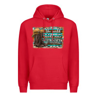 Red the world needs more cowgirls Premium Hoodie - SublimationCraftShop