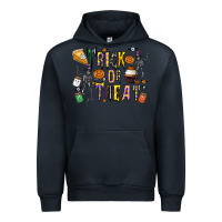 Navy trick or treat Urban Hoodie - CowhideDigitalArt