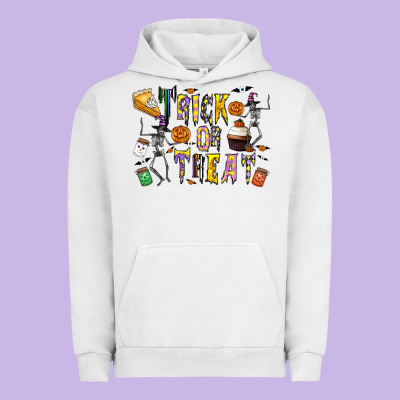 Trick Or Treat Urban Hoodie Designed By Cowhidedigitalart