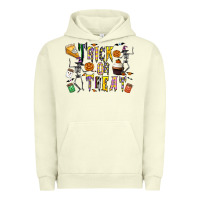 Pigment Pistachio trick or treat Urban Hoodie - CowhideDigitalArt
