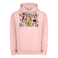 Pigment Salmon trick or treat Urban Hoodie - CowhideDigitalArt