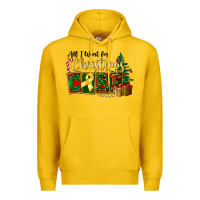 Lemon all i want for christmas is cure childhood cancer Premium Hoodie - FaDigitalArtStudio