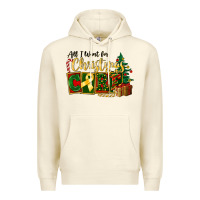 Sandshell all i want for christmas is cure childhood cancer Premium Hoodie - FaDigitalArtStudio