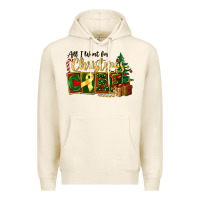 Tofu all i want for christmas is cure childhood cancer Premium Hoodie - FaDigitalArtStudio