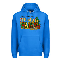 True Royal all i want for christmas is cure childhood cancer Premium Hoodie - FaDigitalArtStudio