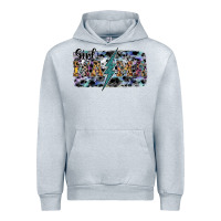 Heather Grey girl mama Urban Hoodie - SublimationCraftShop