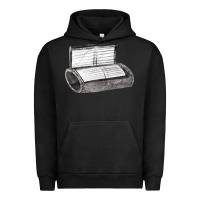 Pigment Black wrist coach Urban Hoodie - FaDigitalArtStudio