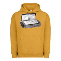Pigment Peanut Butter wrist coach Urban Hoodie - FaDigitalArtStudio