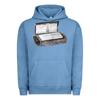 Pigment Pebble Blue wrist coach Urban Hoodie - FaDigitalArtStudio