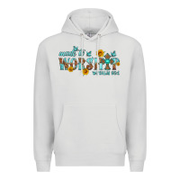 Dove Grey made to worship with sunflowers Premium Hoodie - HRA Design Shop