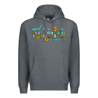 Rock made to worship with sunflowers Premium Hoodie - HRA Design Shop