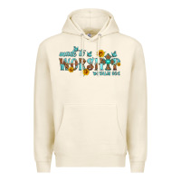 Tofu made to worship with sunflowers Premium Hoodie - HRA Design Shop