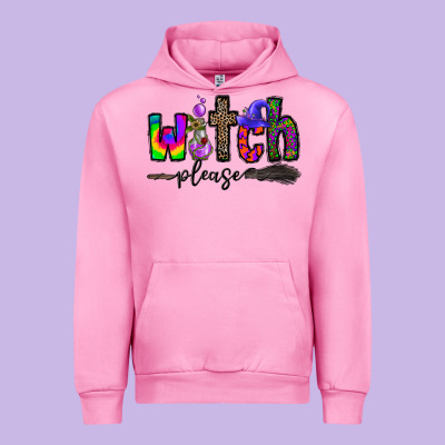 Witch Please Urban Hoodie Designed By Cowhidedigitalart