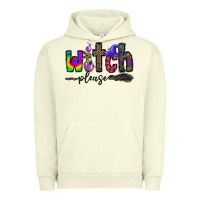 Pigment Pistachio witch please Urban Hoodie - CowhideDigitalArt