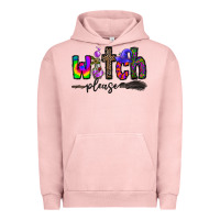 Pigment Salmon witch please Urban Hoodie - CowhideDigitalArt