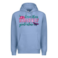 Colony Blue leave them broadway girls alone Premium Hoodie - HRA Design Shop