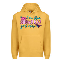 Mustard leave them broadway girls alone Premium Hoodie - HRA Design Shop