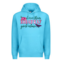 Ocean Blue leave them broadway girls alone Premium Hoodie - HRA Design Shop