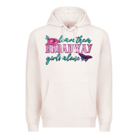 Pale Pink leave them broadway girls alone Premium Hoodie - HRA Design Shop