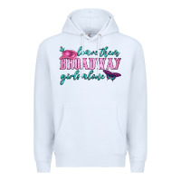 White leave them broadway girls alone Premium Hoodie - HRA Design Shop