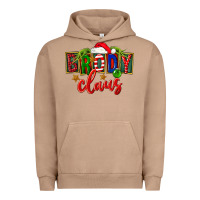Pigment Burro Christmas brody claus Urban Hoodie - FaDigitalArtStudio