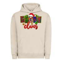 Pigment French Oak Christmas brody claus Urban Hoodie - FaDigitalArtStudio