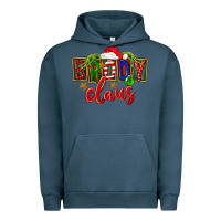 Pigment Midnight Navy Christmas brody claus Urban Hoodie - FaDigitalArtStudio
